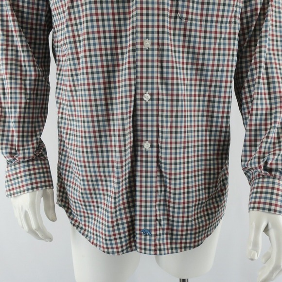 Onward Reserve Long Sleeve Button Up Shirt Mens M Classic Fit - Picture 4 of 10